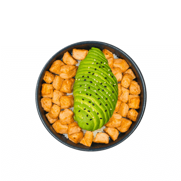 CHIRASHI AVOCAT SAUMON CUIT